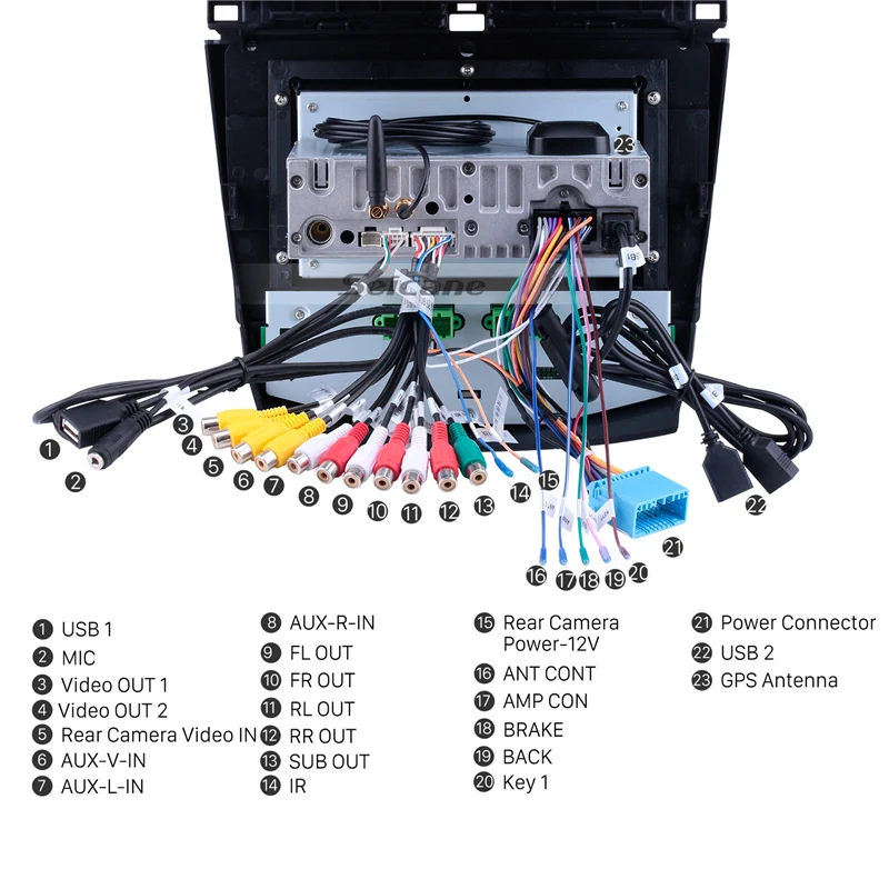 Discount Seicane Car Stereo 10.1" HD Android 9.0 GPS Navi For Honda Accord 7 2003 2004 2005-2007 8-Core Support Steering Wheel Control 4 Discount Seicane Car Stereo 10.1" HD Android 9.0 GPS Navi For Honda Accord 7 2003 2004 2005-2007 8-Core Support Steering Wheel Control 4