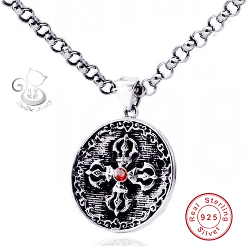 Round Supernature Pendant Necklace Bijuteria Collier Femme 2015 Pentagram Pendant Necklace Man Suspension Collares Pentagrama