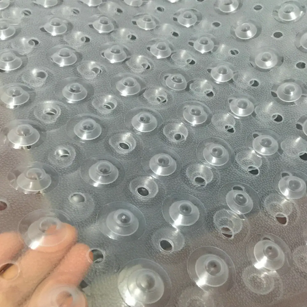 Коврик для ванны сверхдлинный 40x100 см нескользящий из ПВХ мягкий массажный коврик