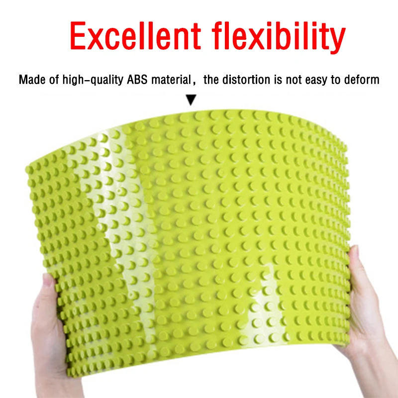 

High Quality 404 Dots Large Size Base Plate Big Plastic Bricks Baseplates Exlarge Brick Solid Plate Toys For Children Kids Gifts
