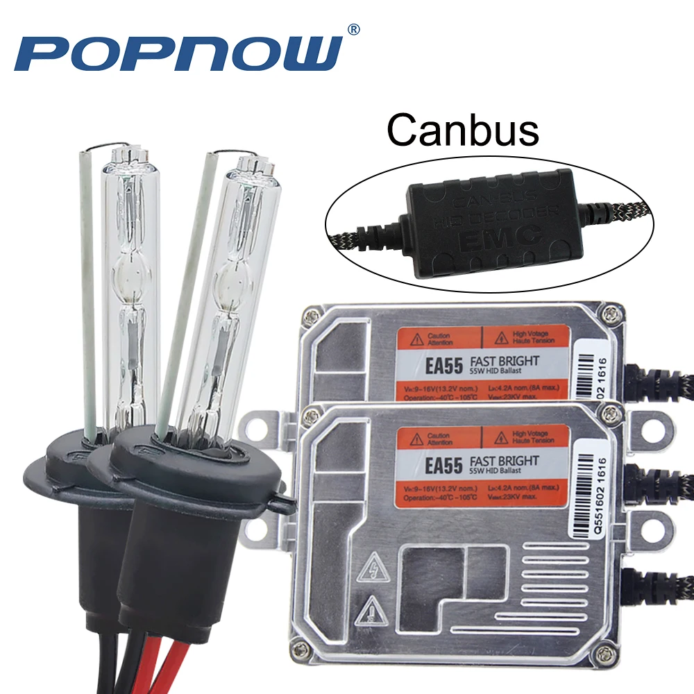 55W H7 xenon canbus