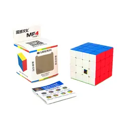 Moyu MF4 Cubing классная 4x4x4 конкуренция скорость магический куб головоломка Радуга подарки обучающая игрушка для детей MF8813 матовый куб