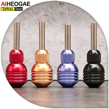 Алюминиевый сплав татуировки ручка с трубкой 4 цвета татуировки ручка для татуировки пулемет 30 мм ручка TG2135