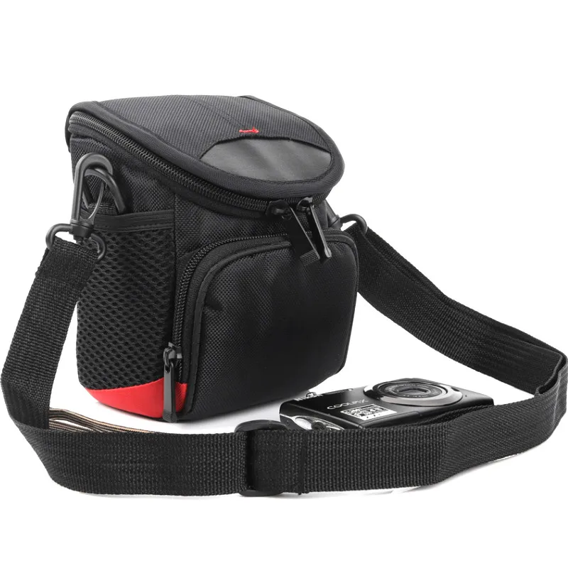 Cámara-bolso funda adecuado para Nikon Coolpix a100 a300-estuche de cuero