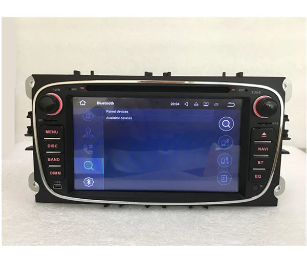 Excellent 2Din Android Quad Core Car DVD GPS Navigation for Ford Mondeo S-Max Cmax Focus Radio Head Unit 3G 4G 10