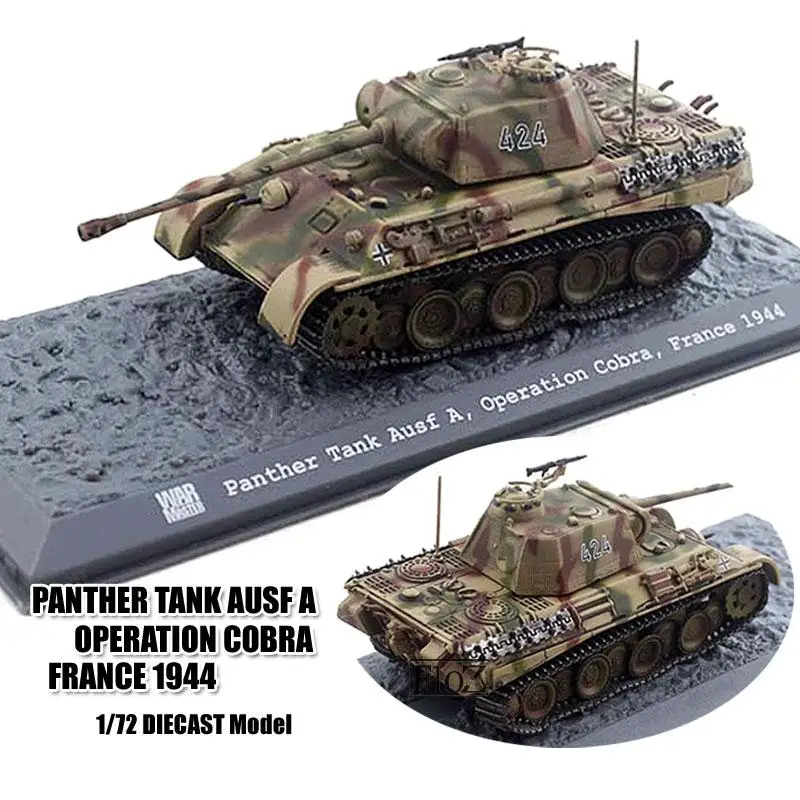 

PANTHER TANK AUSF A OPERATION COBRA FRANCE 1944 1/72 DIECAST MODEL Warmaster
