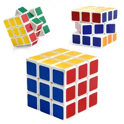 33 мм B231 Cube 3x3x3 Cyclone Boys Magic Cube Puzzle квадратные наклейки головоломка магический куб классная игрушка Дети Обучающие игрушки