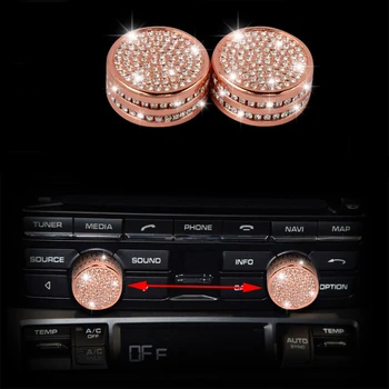 

Volume Whirling Button Frame Cover Trim For Porsche panamera Macan Cayenne 911
