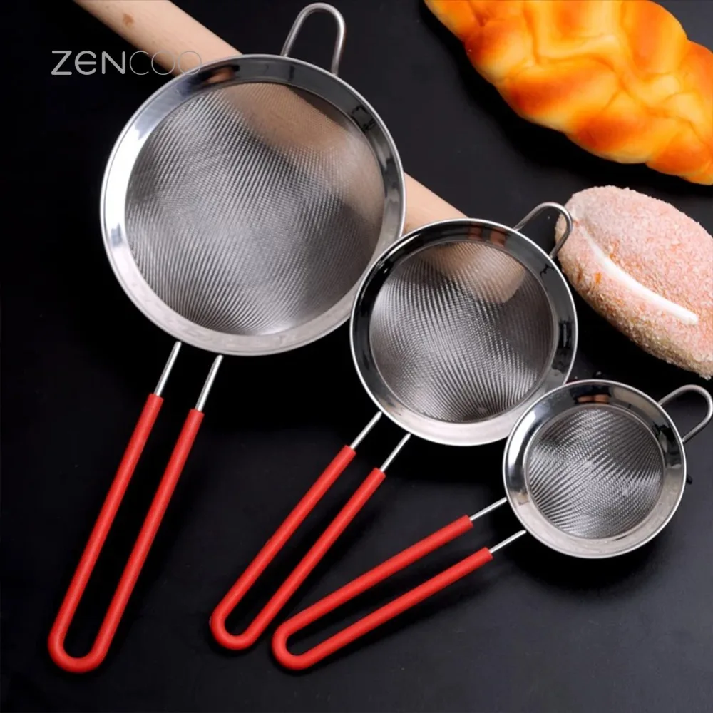 Buy ZENCOO 304 Stainless Steel Fine Mesh Strainer