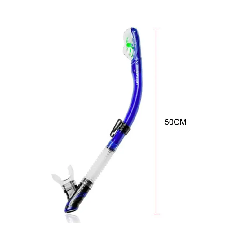 Полностью сухая дыхательная трубка для взрослых, силиконовая трубка для водяного охлаждения принадлежности для дайвинга, респиратор, оборудование для подводного плавания, аксессуары для дайвинга