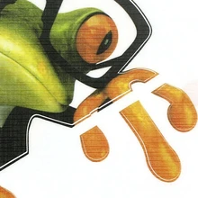 Eye Frog Unique Personality 3D Glasses Frog Funny Car Stickers Truck Window Decal Graphics Sticker@11215@@@