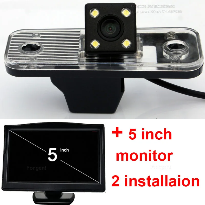 Автомобильный Беспроводной дисплей камеры заднего вида для объектив ночного видения Santa Fe IX45 2001 2002 2003 2004 2005 2006 2007 2008 2009 2010 2011 2012 - Название цвета: 8030-L1-50
