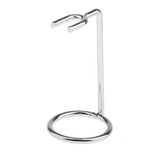 Серебристые универсальные защитные бритвы, подставка для мужчин, идеальный держатель для бритвы, чтобы держать инструменты сухими и чистыми