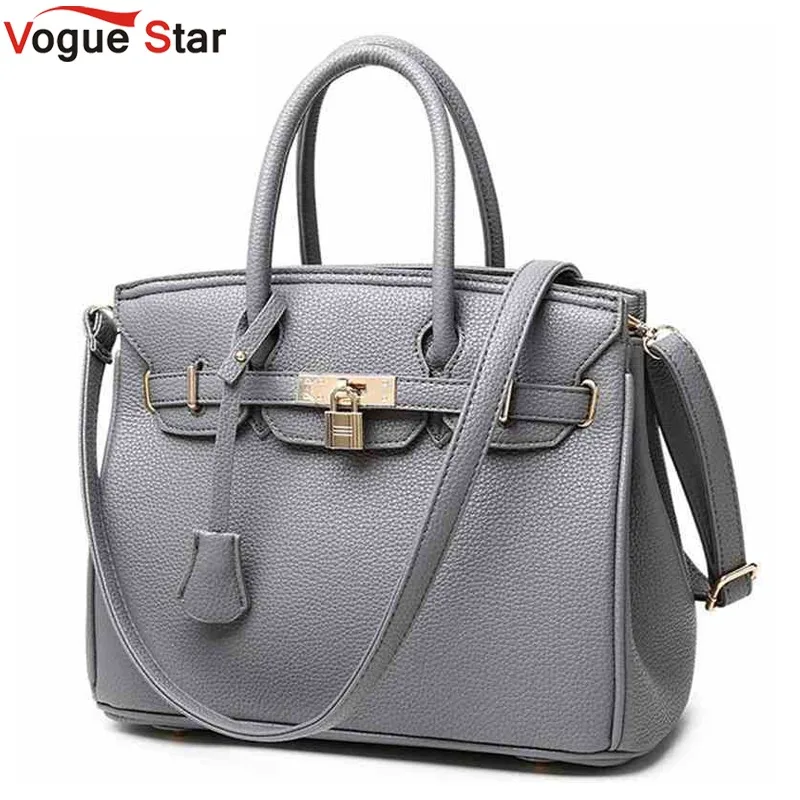 Vogue Star Luxury Lock Rivet Las Leather Tote Bag 2018 New Vogue Star Luxury Lock Rivet Las Leather Tote Bag 2018 New Designer Handbags High Quality Women Shoulder Messenger Ls312