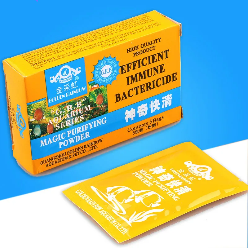 

New Aquarium Magic Powder Fast Purifying Water Fish Tank Magical Cleaner Purifier For Water Clarifying Aquarium Accessories
