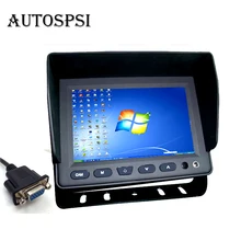 Super HD ЖК-мини 5 inch Автомобиля Заднего Вида Автомобиля монитор с VGA + AV монитор Автомобиля дисплей Семьи и автомобиля использовать