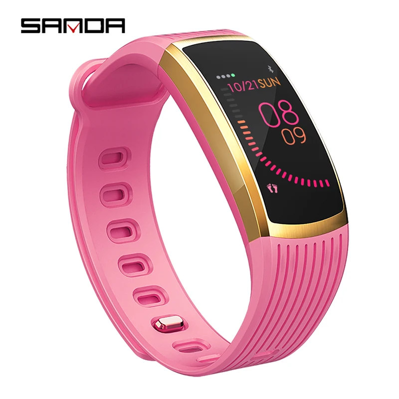 

Sports Fitness Smart Watch Women Smart Bracelet Band Bluetooth Heart Rate Monitor Intelligent Watch Pedometer Touch Smartwatch