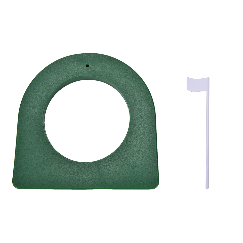 1 مجموعة جديدة الغولف في/في تنظيم وضع كوب حفرة تسكع ممارسة مدرب المعونة العلم