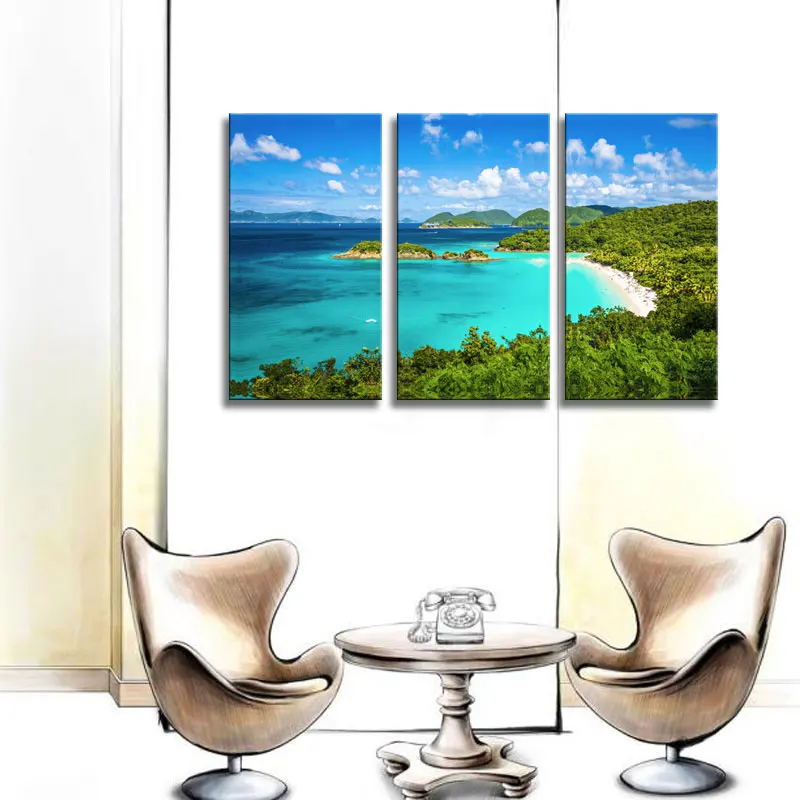Download Grosser strand leinwand wandkunst For Android Free Grosser Strand Leinwand Wandkunst