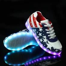 Led Shoes For Women Light Up Casual Shoe Colorful Glowing With Usb Charger Lights Luminous Shoes