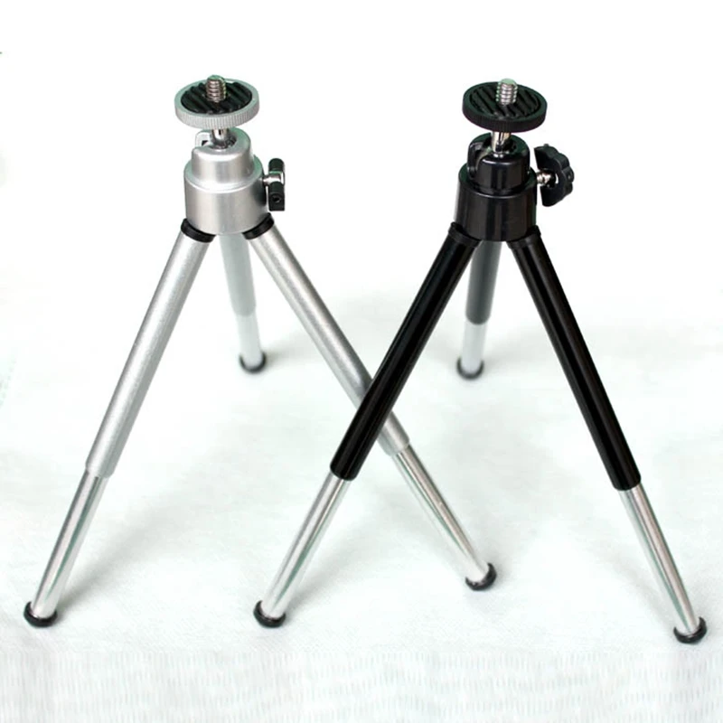 

SLR camera stand - MIni desktop photography tripod, black and silver, easy to carry, suitable for SLR camera shooting.TW-568