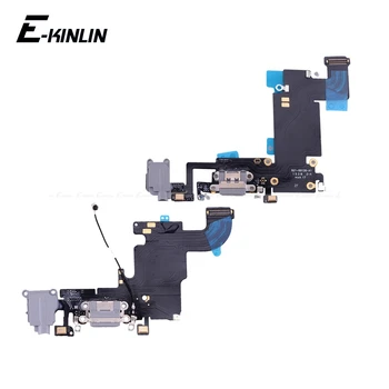 

Charger Charging Port Dock Connector Flex Cable For iPhone 6 6S Plus With MicroPhone HeadPhone Audio Jack RePlacement Part