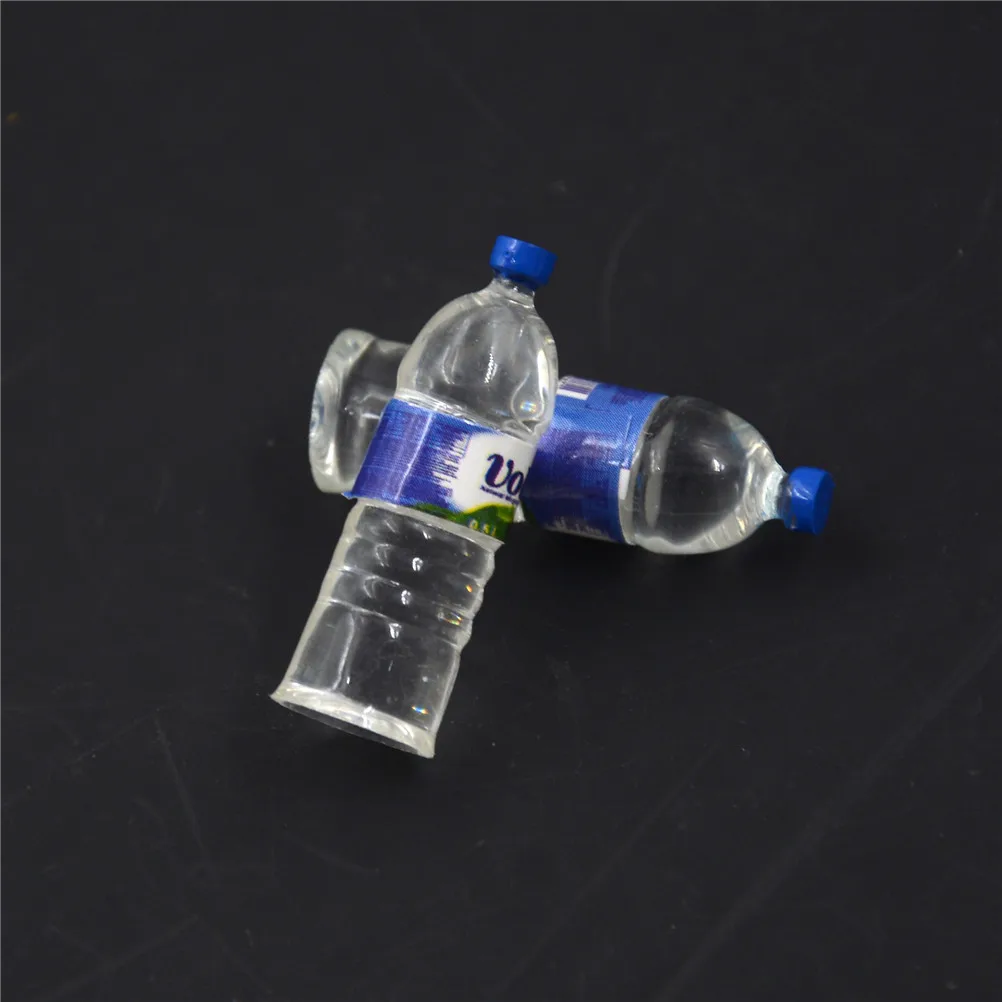 

1:12 Mini Mineral Water Bottles Dollhouse Miniature Toy Doll Food Kitchen Living Room Accessories Kids Pretend Play Toys