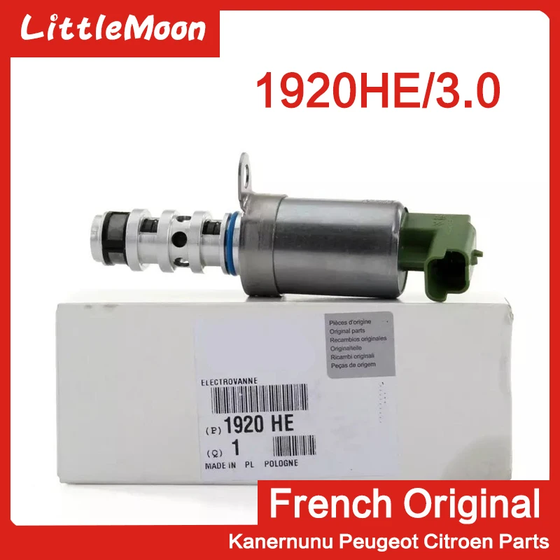 

LittleMoon Brand New Genuine Cylinder Head Timing VVT Solenoid Valve 1920HE 9648620580 For Citroen C6 C5 Peugeot 407 607 3.0 V6