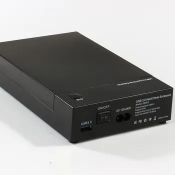 

3.5 inch USB3.0 Serial Port Mobile Hard Disk External Box Hard Driver Enclosure OTB AC100V -240V