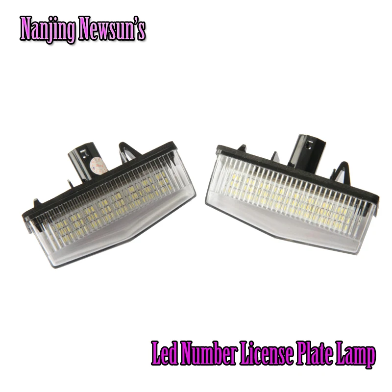 

Direct Replacement 18SMD LED Number License Plate Light For Toyota Prius Canbus LED License Plate Light Bulb For Prius ZVW30
