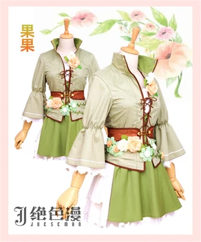 

Anime Love Live Sonoda Umi Eli Ayase Rin All Members Flower Fairies Unawakening Cosplay Costume Halloween Uniforms H