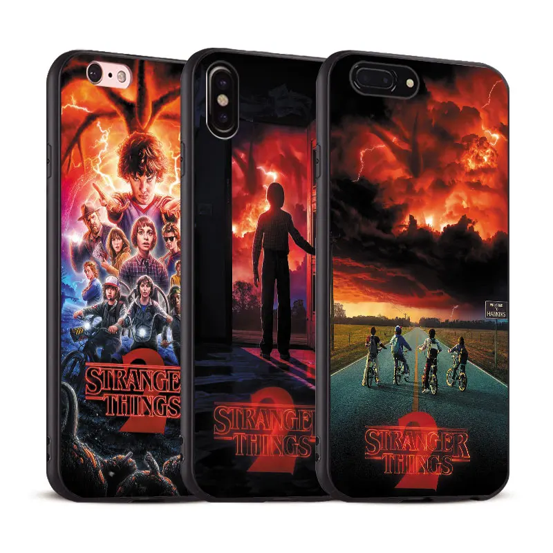 

Stranger Things Season 2 Coque Soft Silicone Phone Case Cover Shell For Apple iPhone 5 5s Se 6 6s 7 8 Plus X XR XS MAX