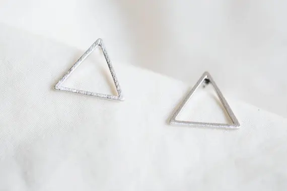 yiustar Fashion Geometric Line Triangle Cheap Stud Earrings women earring E008|fashion stud earrings|stud earringscheap earrings |