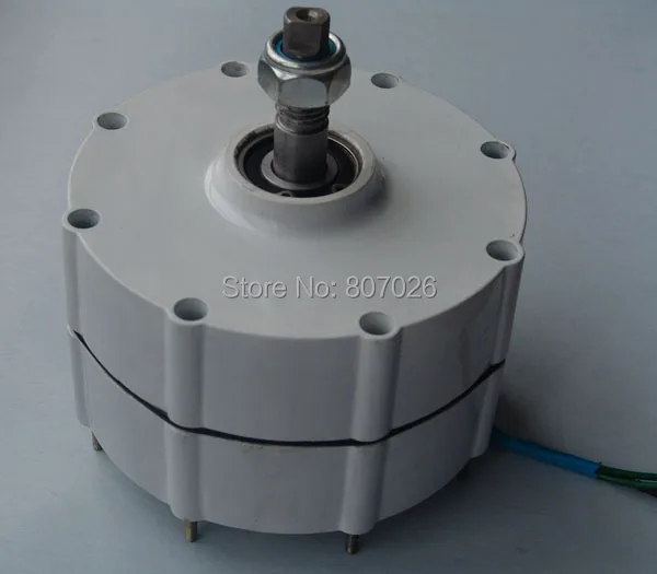 Three phase 600w brushless alternative energy alternator for wind turbine 