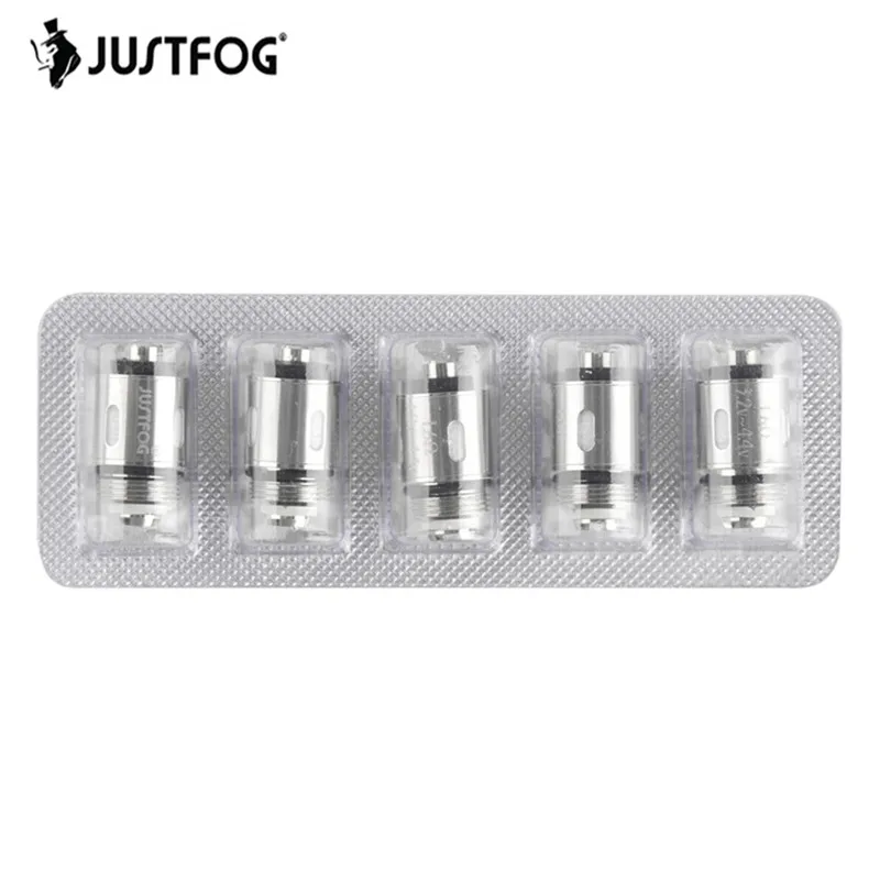 5 шт. JUSTFOG катушка головка ядро 1.2ohm 1.6ohm для Justfog C14 Q14 Q16 P16A P14A комплект распылитель Justfog вейп-комплект электронной сигареты