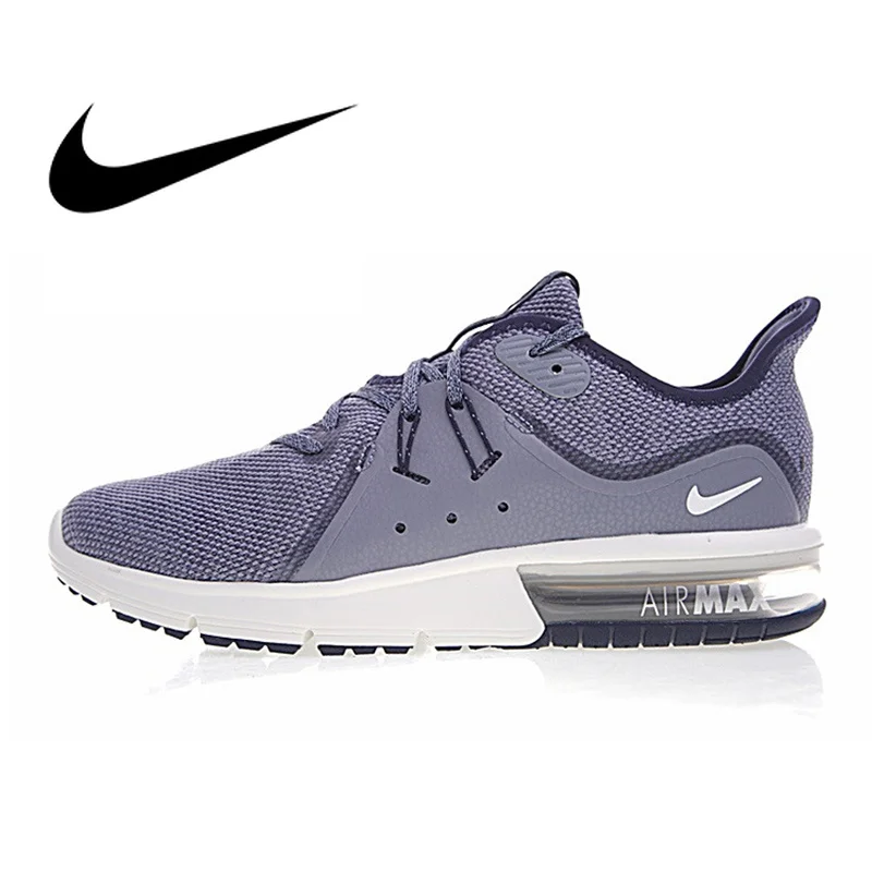 

Original Authentic NIKE AIR MAX SEQUENT Men's Running Shoes Sport Outdoor Sneakers Athletic Designer Footwear 2019 New 921694