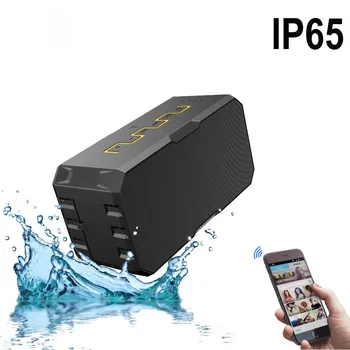 

Outdoor Waterproof Mini Wireless Bluetooth Speaker With Powerbank Portable subwoofer Handsfree Sound bar for iPhone/Android