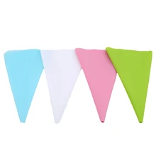 4 шт./компл. силиконовые обледенения трубопровода Крем кондитерский мешок с наборы насадок украшение торта инструменты для украшения выпечки