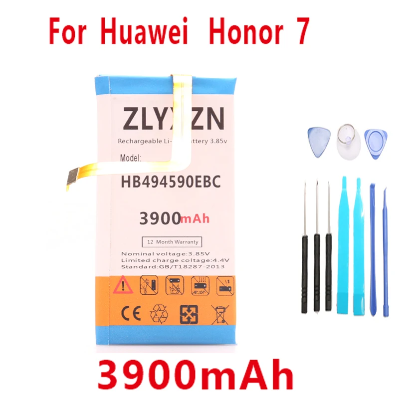 3900 мА/ч HB494590EBC Аккумулятор для Huawei Honor 7 Glory PLK TL01H ATH AL00 AL10 батареи +