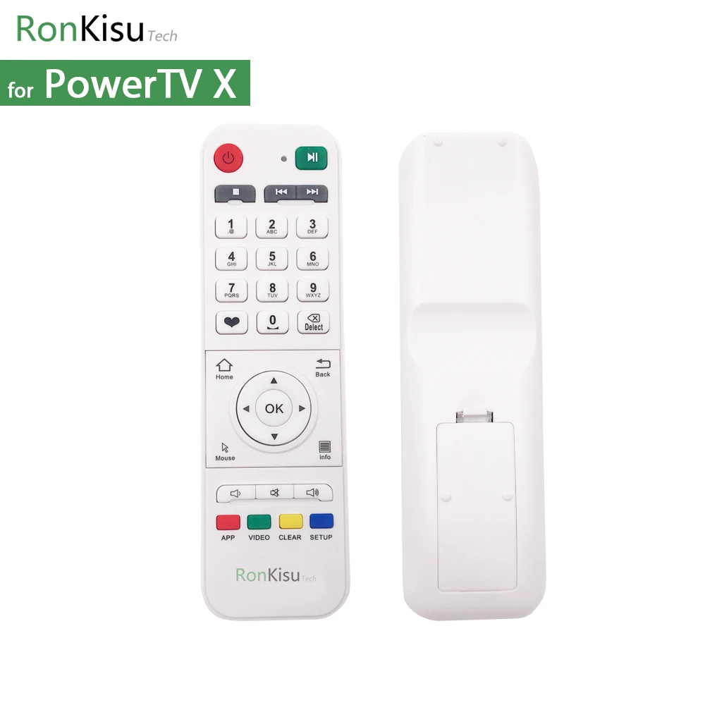 

Original remote control compatible with PowerTV series android arabic iptv box, live tv set-top box internet streamer