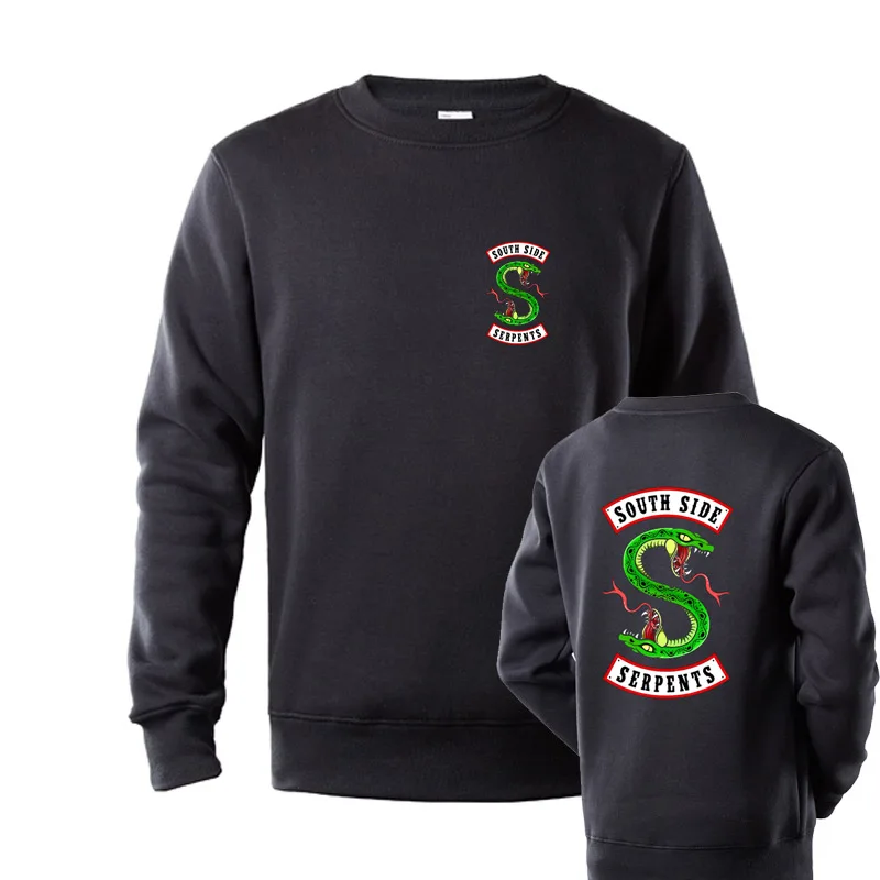 Southside Serpents Толстовка ривердейл джагхед Злодеи забавные ТВ Мужская Толстовка Топ Мода Пот Homme толстовки для мужчин