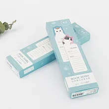 Карты любовника семейства кошачьих бумажные карты закладки Memo карты 1 лот = 1 упак. = 30 шт