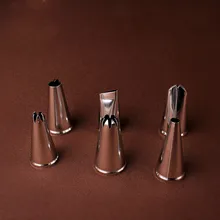 6 шт./компл. русский бразильский торт из конфет магазин Кондитерские инструменты украшения конфеты мешок крем сопло