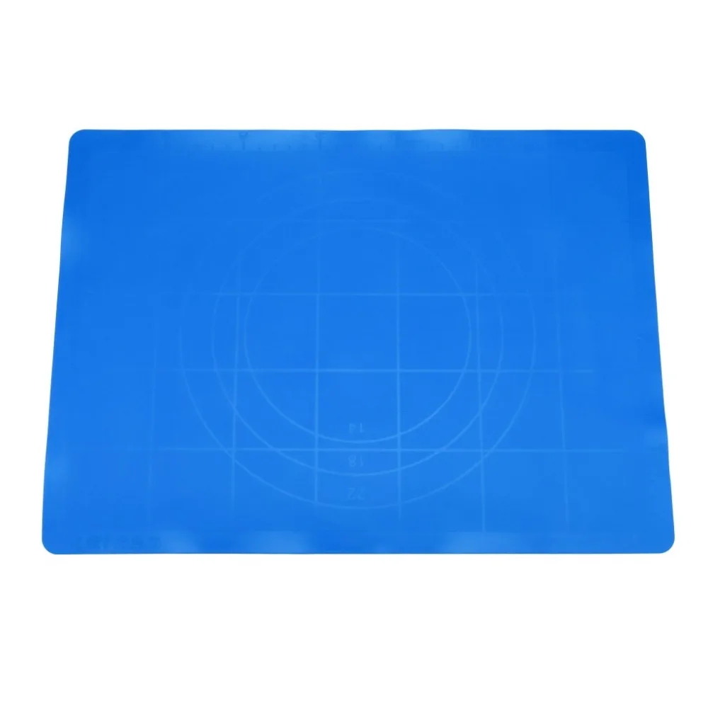 

Non-stick silicone pastry pad baking pad counter dough rolling pad oven liner fondant / pie leather pad **D