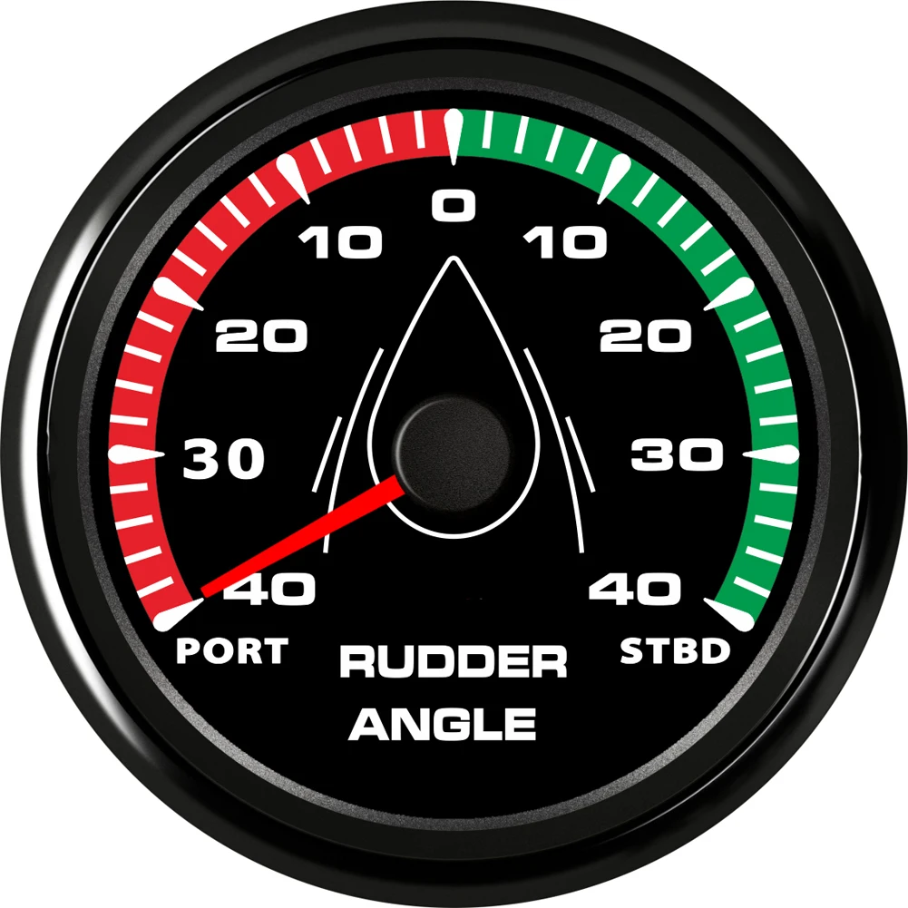 

Samdo 85mm 7 Backlight Marine Boat Rudder Angle Indicator Gauge Meter 0-190ohm With Mating Sensor