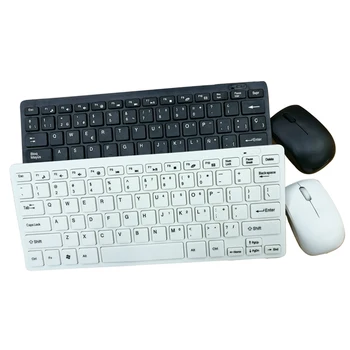 

Wireless Keyboard Mouse Combo PC For Smart TV 2.4G Wireless Keyboard Mouse For Android TV Box Laptop Notebook Desktop