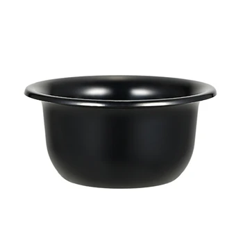 

NEW Plastic Shaving Bowl Barber Beard Razor Cup For Shave Brush Male Face Cleaning Soap Mug Tool Set Silver