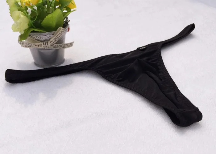 Крутые шелковые мужские Сексуальные облегающие мини-стринги для продажи мужские g-стринги нижнее белье для пениса Чехол t-back экзотическое