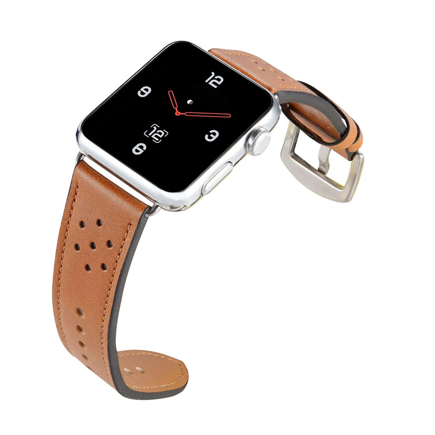 Элитная кожаный ремешок для наручных часов Apple Watch iWatch серии 4/3/2/1 группа 44 мм 40 42 38