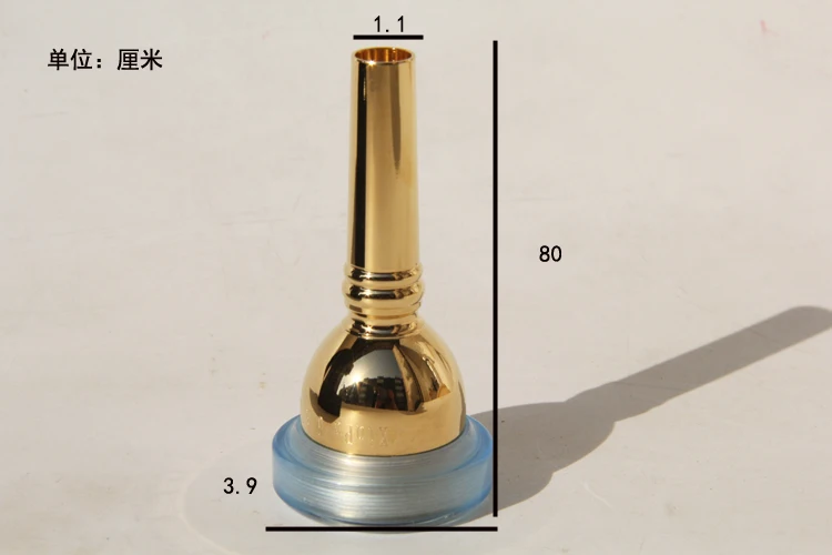 Мундштук для тромбона 6 1/2AL предупреждение металла, не вызывает аллергию